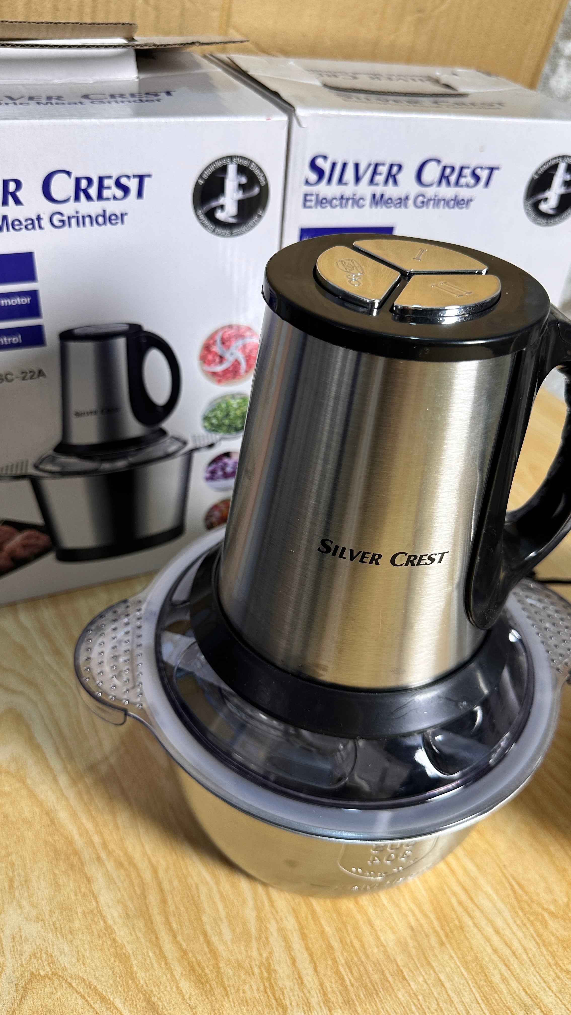 2L Silver Crust Meat Grinder