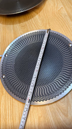 Laser coating honeycomb nonstick Tawa