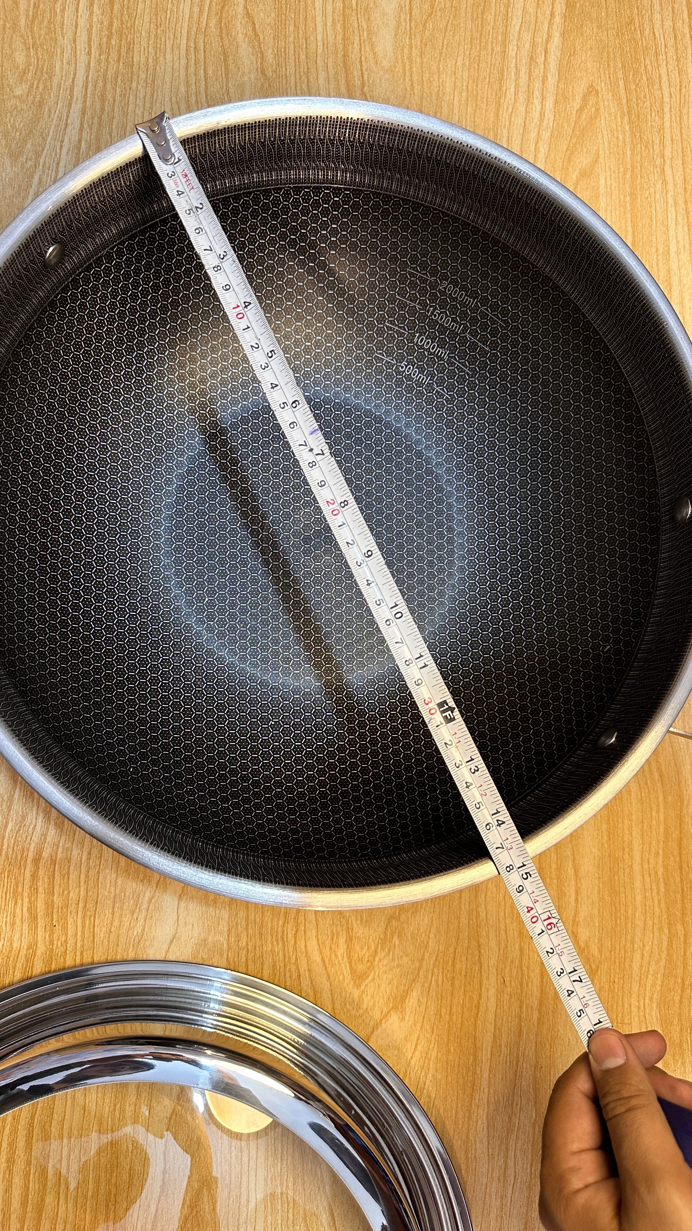 German honeycomb Non-Stick karahi